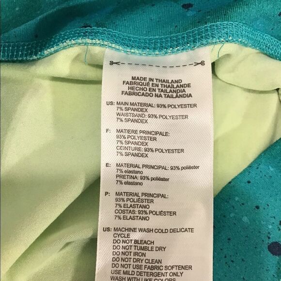 Adidas Studio Crop Leggings Size Large - Picture 8 of 10